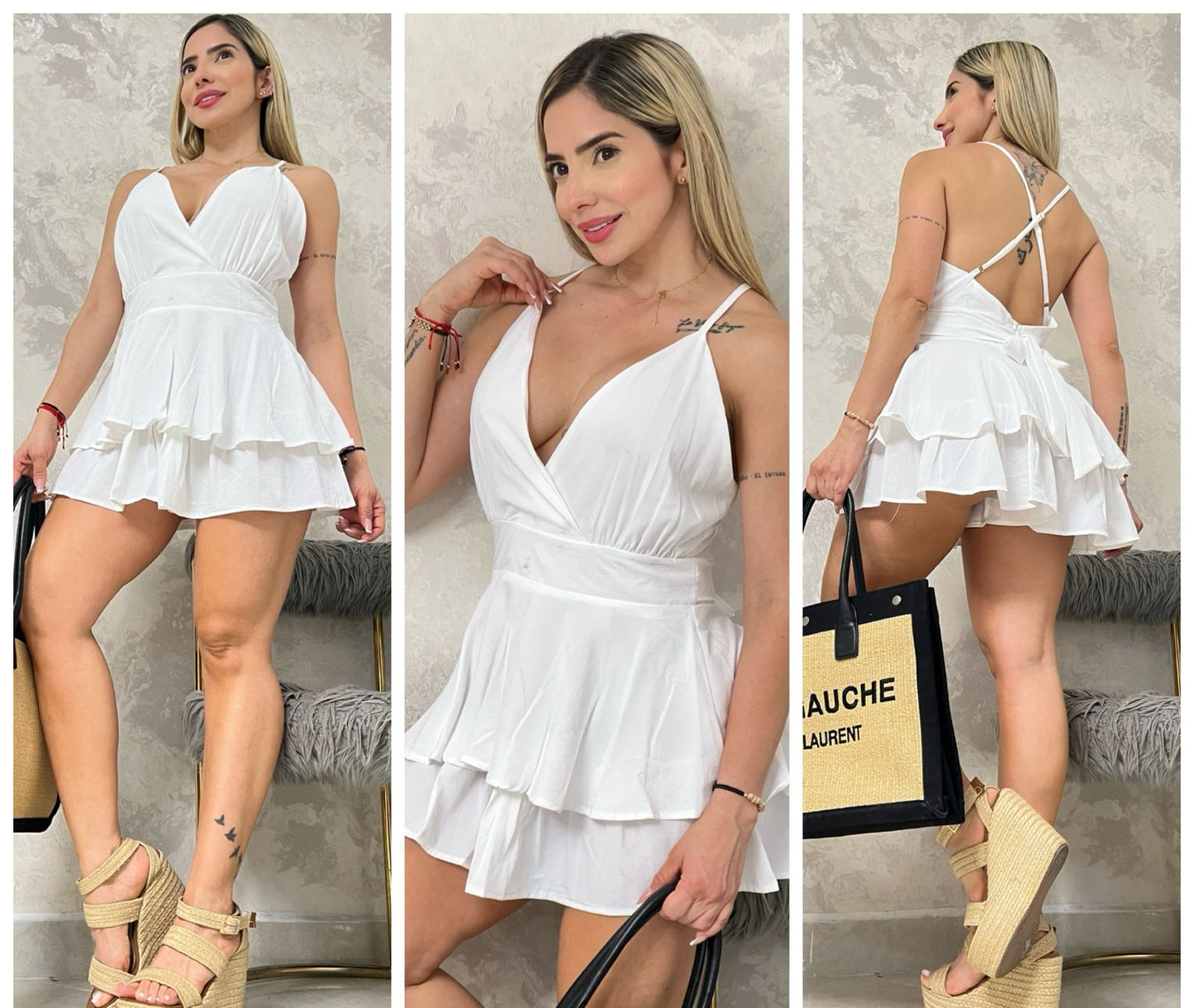 ENTERIZO SHORT BOLEROS 6295